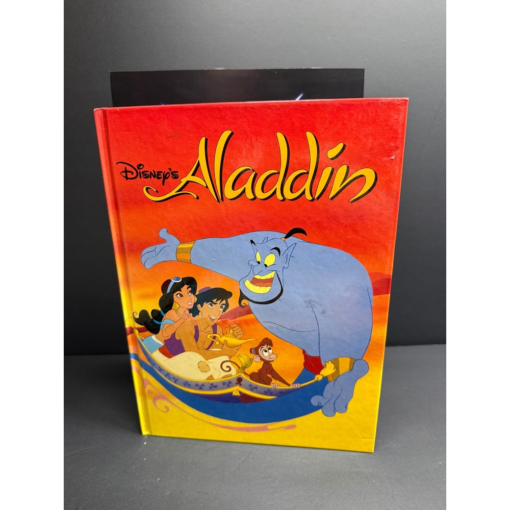 Disney Aladdin Hardcover Book 1992 Disney Classic Series Twin Books Vintage